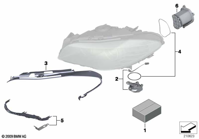 Composants pour projecteur