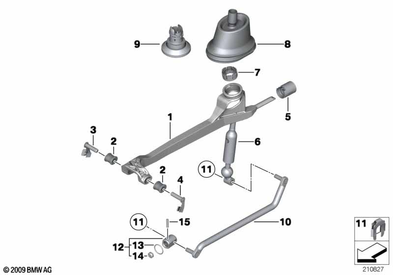 Gearshift manual transmission