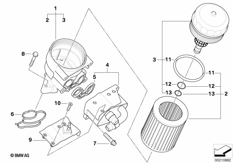 Genuine BMW 11427788464 E46 E70 E87 Isa Screw With Washer M6X20 (Inc. 116i 1.6, 320d & 325d) | ML Performance UK Car Parts