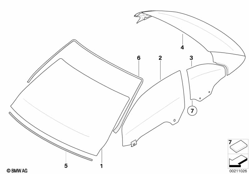 Genuine BMW 51317150646 E93 E93 Cover, Windshield (Inc. 330i, 325i & 335i) | ML Performance UK Car Parts