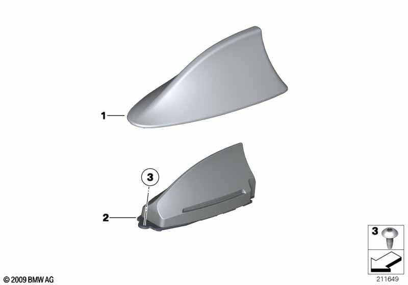 Single parts antenna
