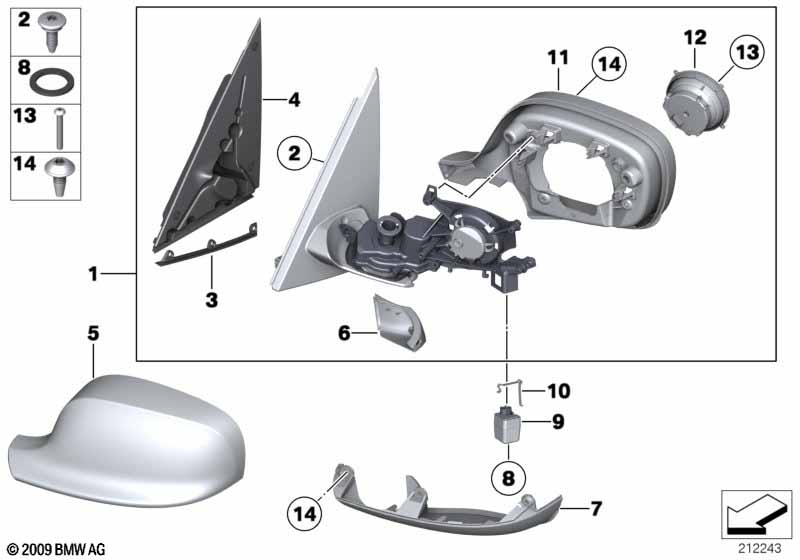 Genuine BMW 51163455261 E83 Set Of Covers, Housing, Lower (Inc. X3) | ML Performance UK Car Parts