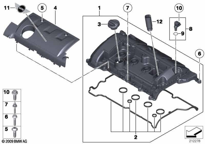 Cylinder head cover