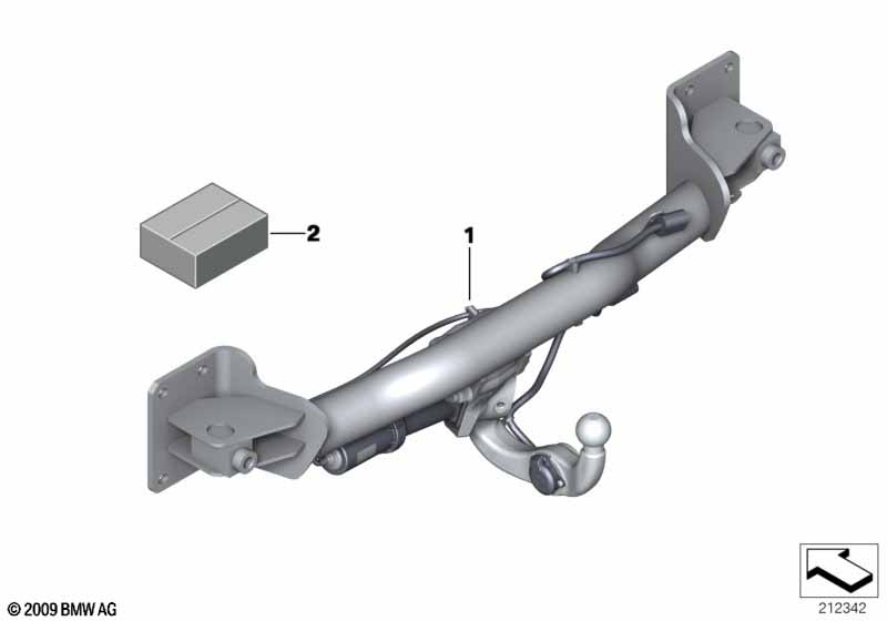 Retrofit kit, tr. cpl., elec. swiveling