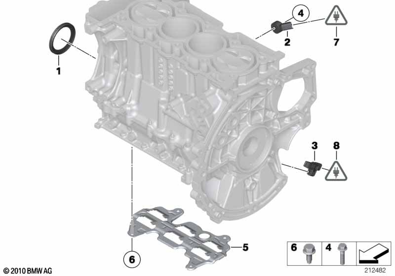 Engine Block Mounting Parts