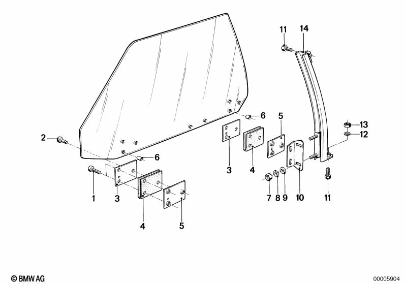Support window rail