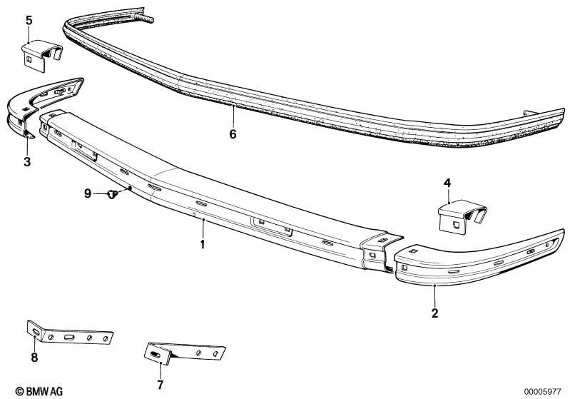 Bumper, front