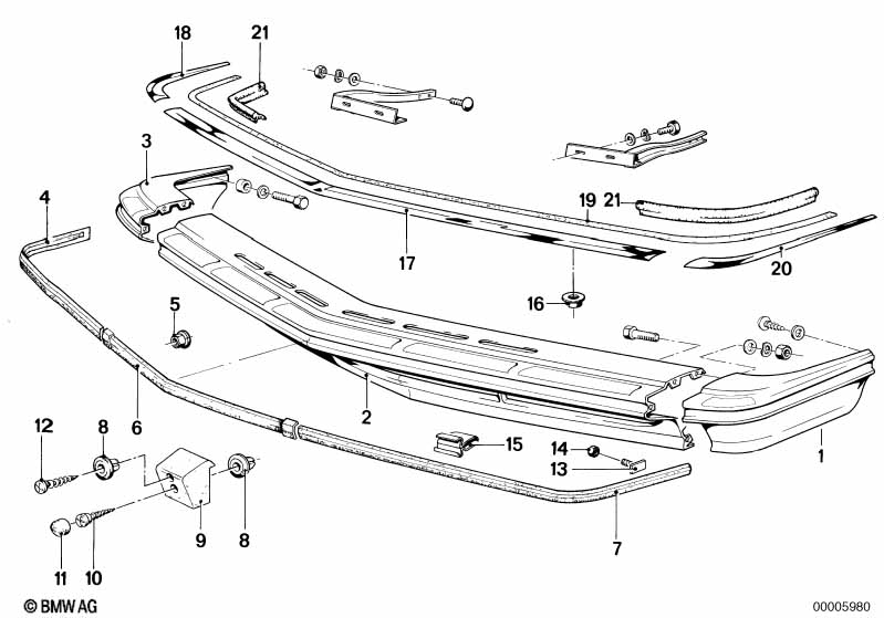 Genuine BMW 51181839914 E24 Intermediate Piece (Inc. 633CSi, 630CS & 628CSi) | ML Performance EU Car Parts