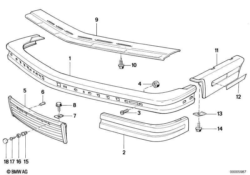 Bumper, front