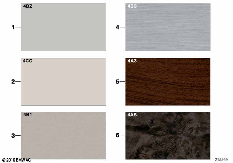 Sample chart with interior moldings