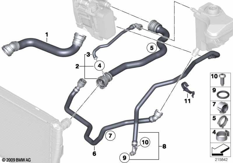 Cooling System Water Hoses