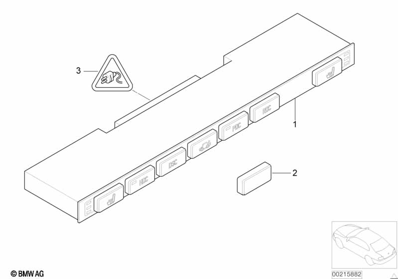 Switch unit, center console