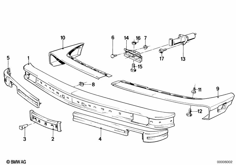 Genuine BMW 51111882738 E28 Shock Absorber Front (Inc. 535i, 528e & 533i) | ML Performance UK Car Parts