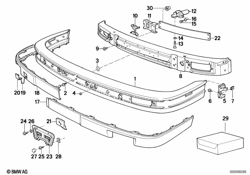 Bumper, front
