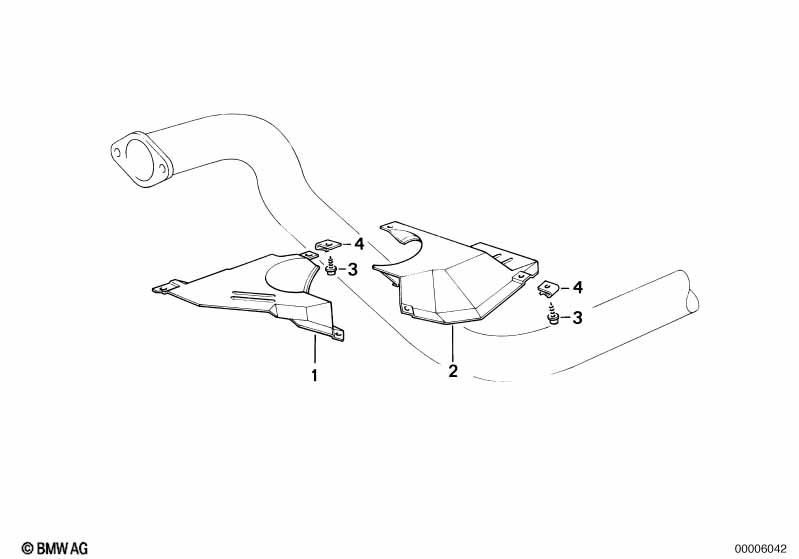 Exhaust gas system screening
