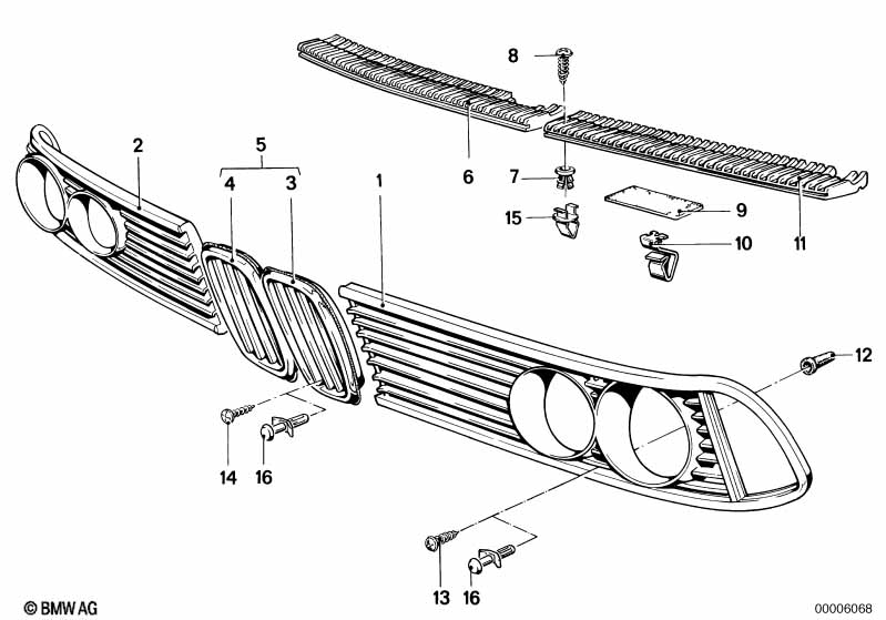 Genuine BMW 51131881595 E23 Clamp (Inc. 728i, 728 & 730) | ML Performance UK Car Parts
