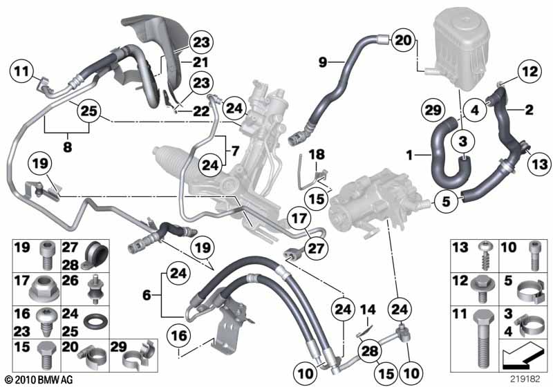 Genuine BMW 32416850666 F13 Suction Pipe PART 2 (Inc. Hybrid 7L, 550iX & 750LiS) | ML Performance UK Car Parts