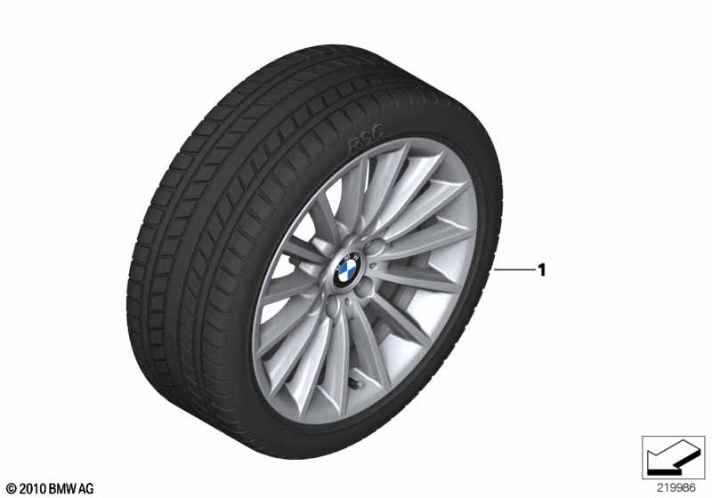 Winter wheel w.tire radial sp.237 -18