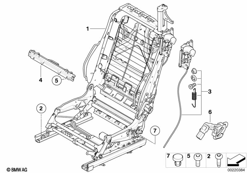 Genuine BMW 52109155249 E93 Bowden Cable Left (Inc. 318i, 320i & 323i) | ML Performance EU Car Parts