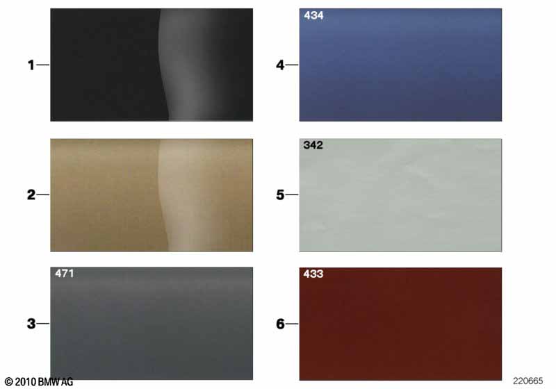 Sample chart with interior moldings