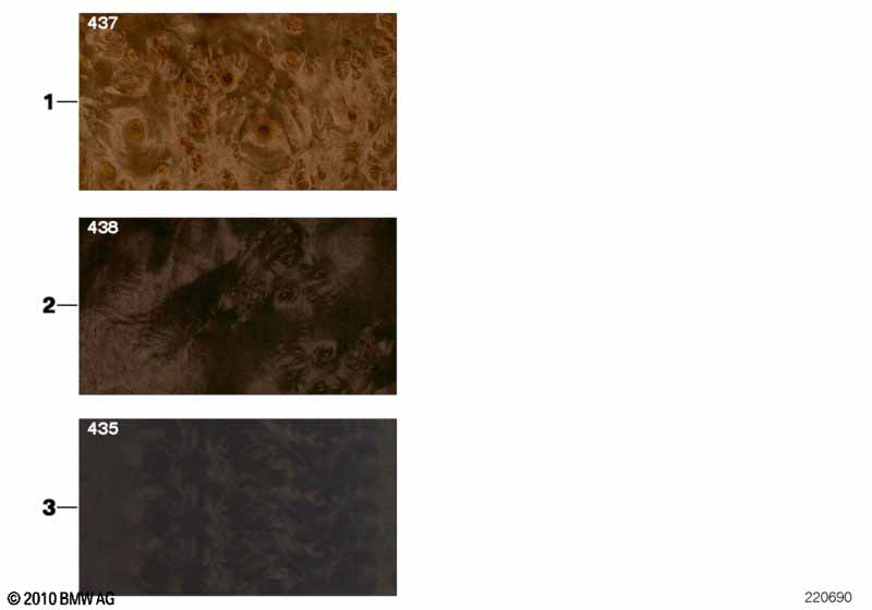 Sample chart with interior moldings