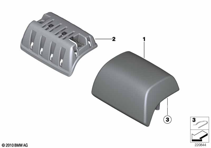 Rear seat head restraint