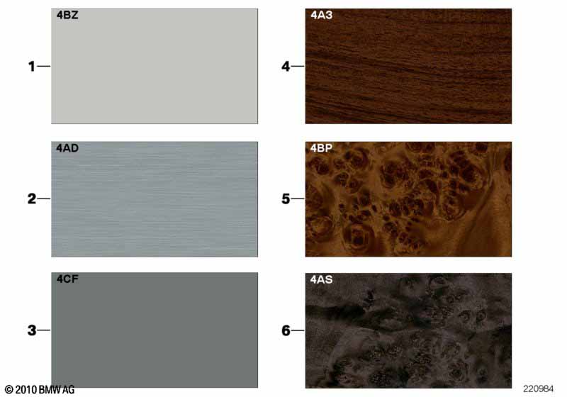 Sample chart with interior moldings