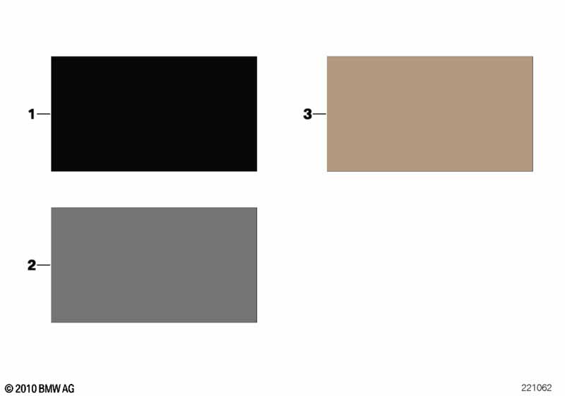 Sample chart with interior colors