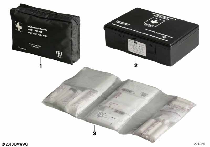 First-aid kit, universal