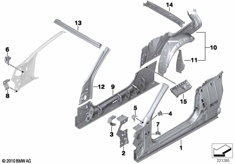 Genuine BMW 41217228133 Water Manifold Left (Inc. 650iX, 650iX 4.4 & 640i) | ML Performance EU Car Parts