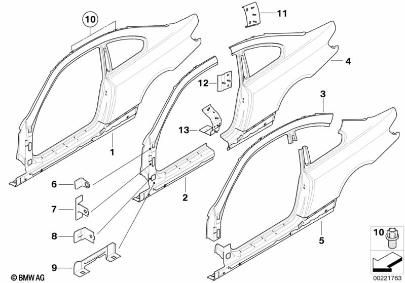 Body-side frame