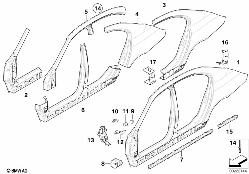 Body-side frame
