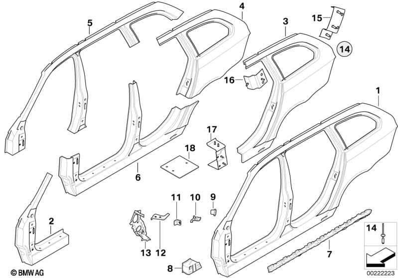 Body-side frame
