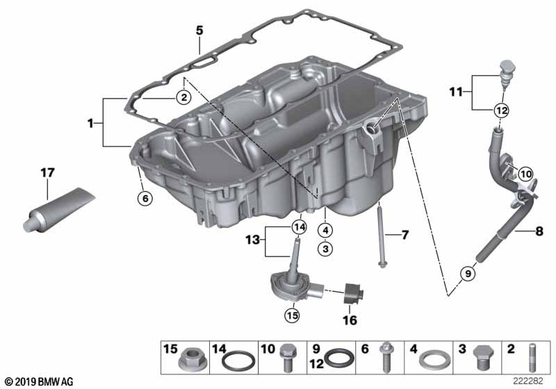 Genuine BMW 11437794698 E39 F12 E91 O-Ring 14X3 (Inc. 320d, 318dX & X1 18dX) | ML Performance UK Car Parts