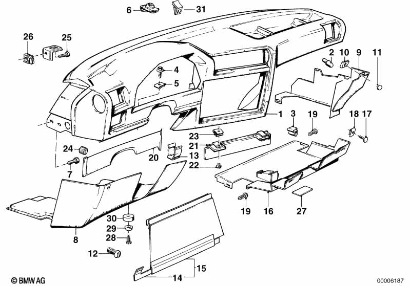 Trim panel dashboard