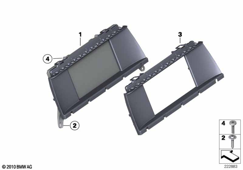 Genuine BMW 65509269020 F25 F26 Central Information Display 6,5
