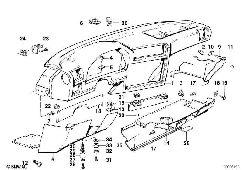 Trim panel dashboard