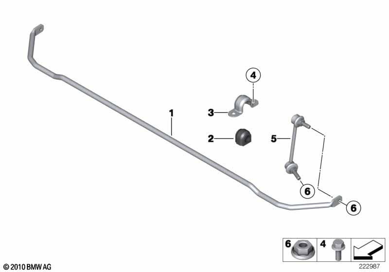 Stabilizer, rear