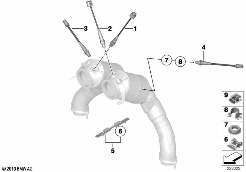 Lambda Probe Fixings