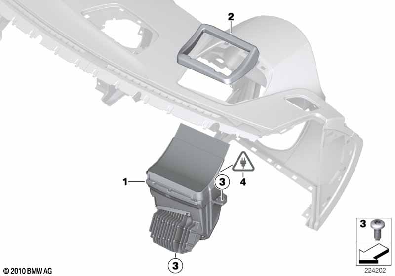 Genuine BMW 62309384375 Head-Up Display Left hand drive (Inc. X6 50iX 4.4, X6 40dX & X6 M) | ML Performance UK Car Parts