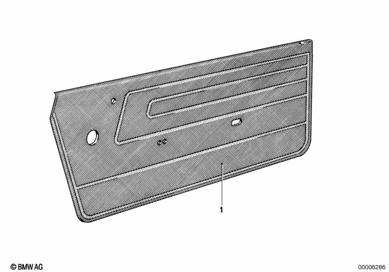 Door trim panel