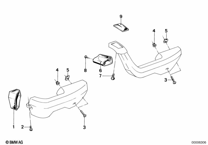 Armrest-single parts