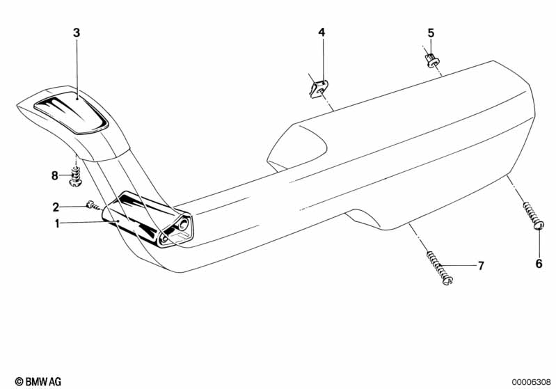 Armrest-single parts