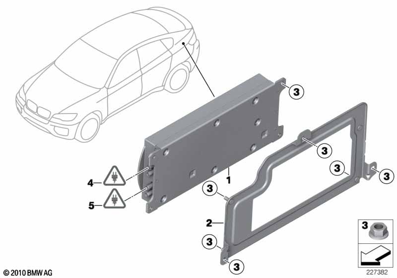 Single parts SA 633, trunk