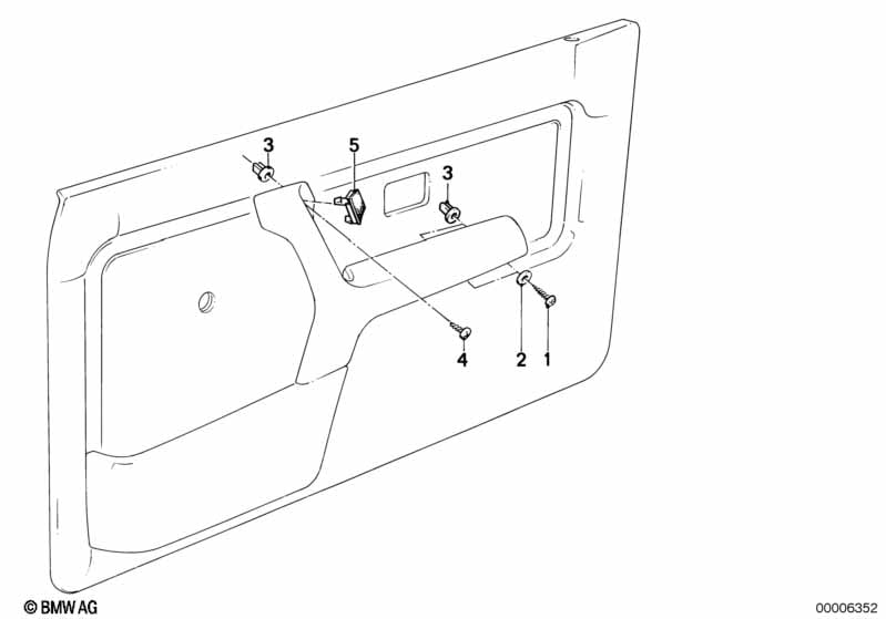 Armrest-single parts
