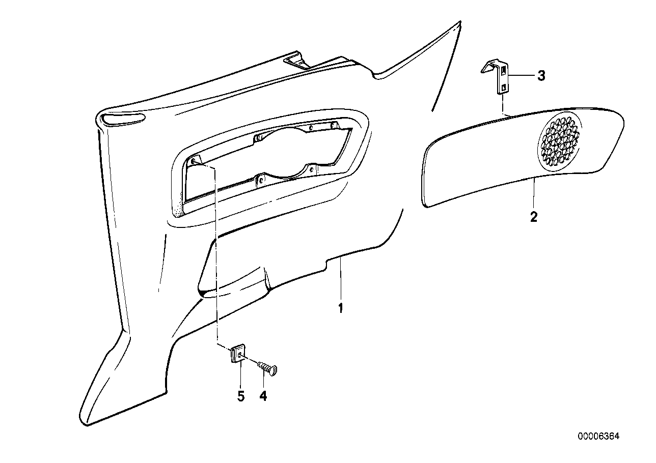 Genuine BMW 51431937405 E30 Clip (Inc. 325i, 320i & 318i) | Duco Car Parts UK Car Parts