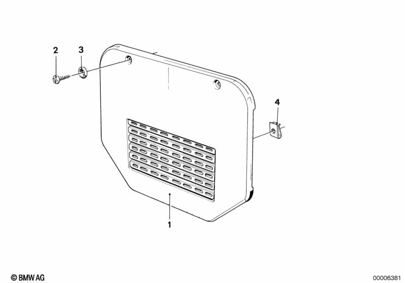 Cover loudspeaker door entrance