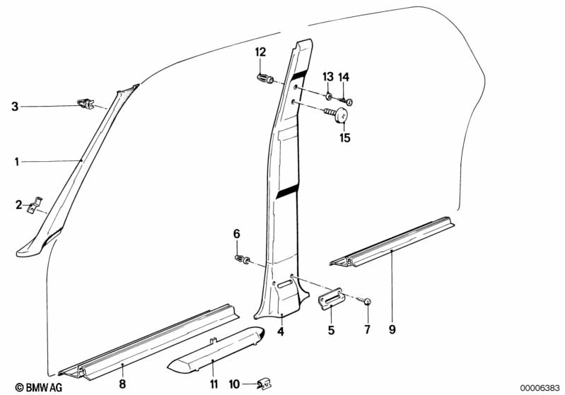 Interior trim lateral