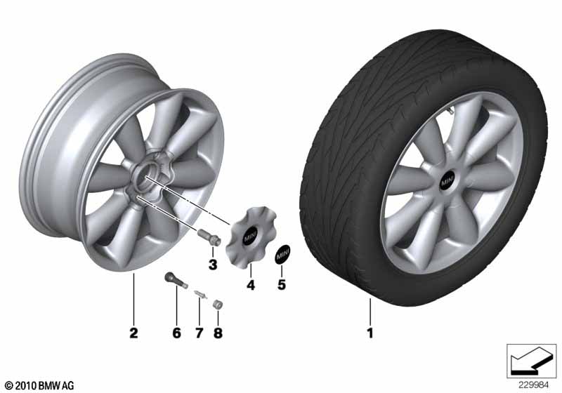 MINI kolo z leh. sl. Turbo Fan 126