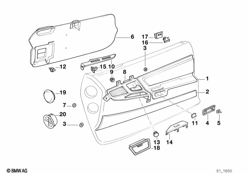 Genuine BMW 51218108370 E31 Blind Plug (Inc. 850Ci) | ML Performance UK Car Parts